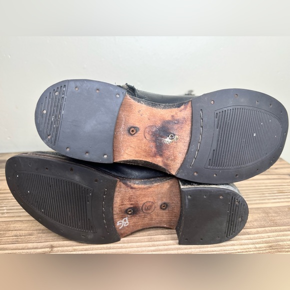 Timberland boot co Lucille lace up high boot two tone leather 6 zip - Picture 4 of 14